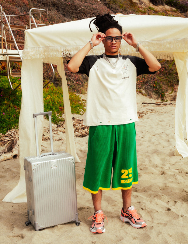 QTFL KNIT BRAZIL SHORTS