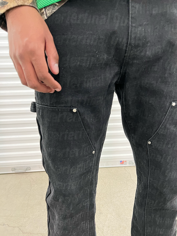 QTFL ALL-OVER CARPENTER DENIM