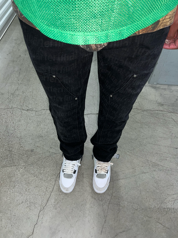 QTFL ALL-OVER CARPENTER DENIM