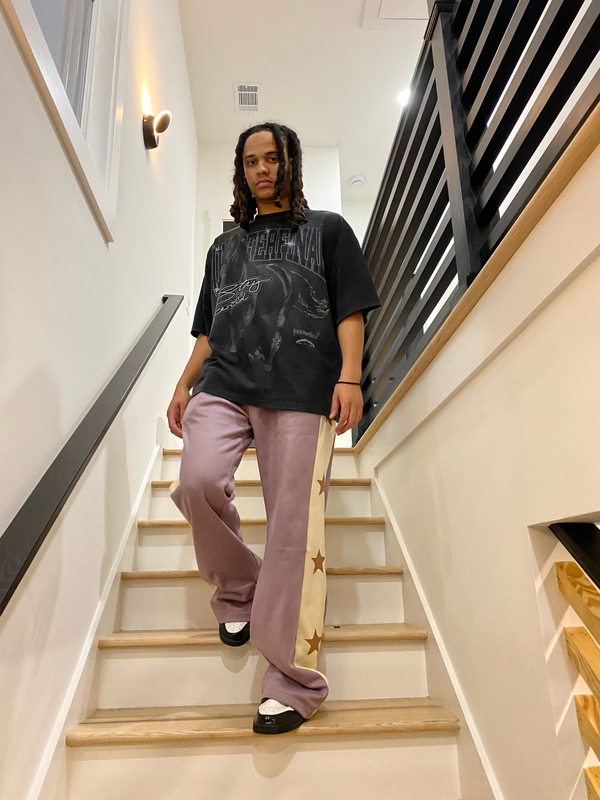 QTFL STAR RETRO TRACK PANT