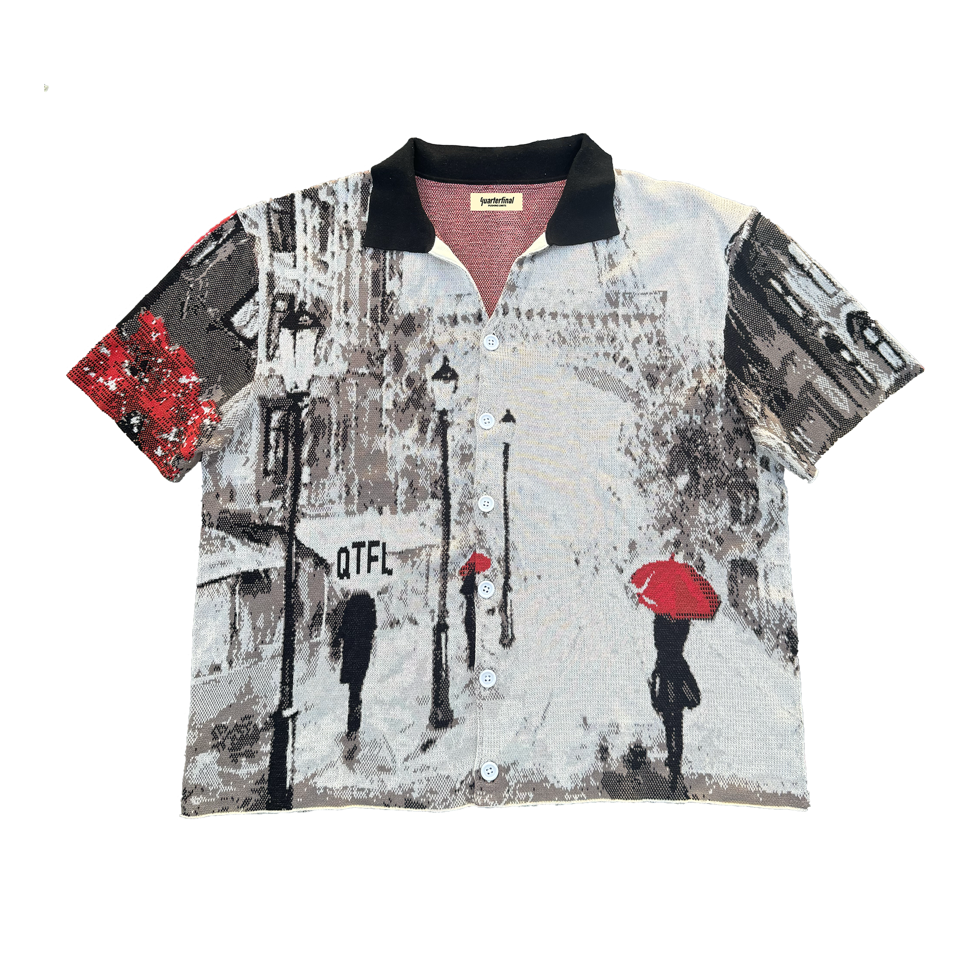 QTFL PARIS STROLL BUTTON-UP